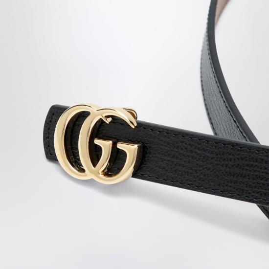 26FW 구찌 레귤러 벨트 A002CHAAGRU Black - GUCCI