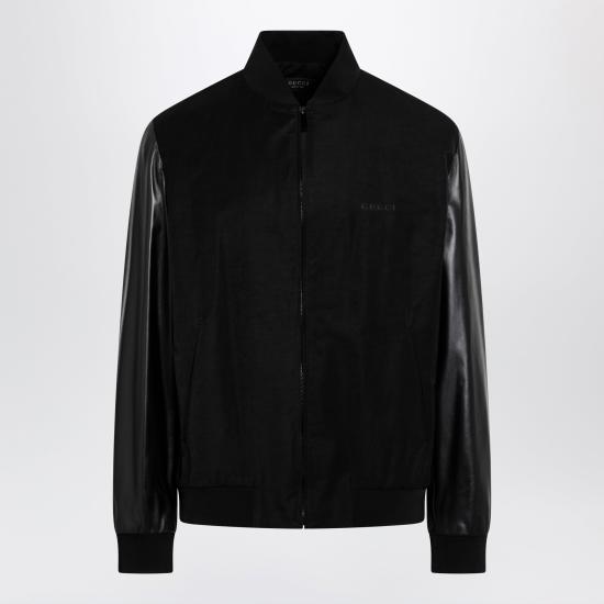 26FW 구찌 가죽 자켓 872086XNBDI Black