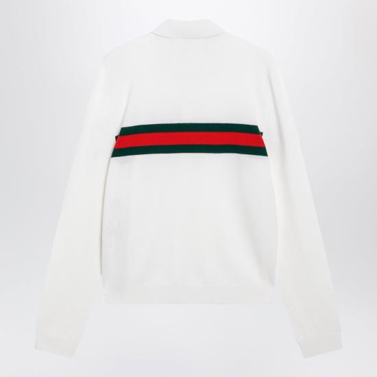 26FW 구찌 폴로 티셔츠 875162XKFPA White - GUCCI