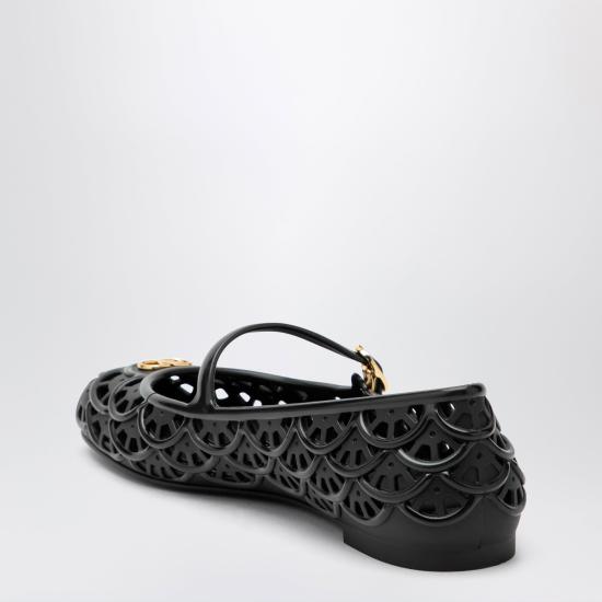 26FW 발렌티노 가라바니 플랫 슈즈 9W2S0PV9RMC Black - VALENTINO GARAVANI