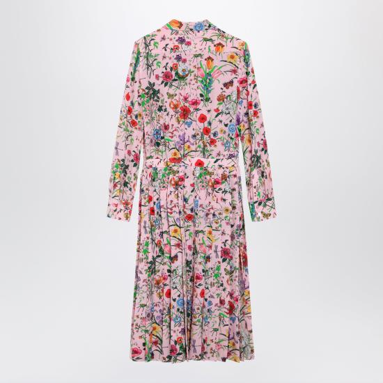 26FW 구찌 롱 원피스 874662ZAU22 Multicolor - GUCCI