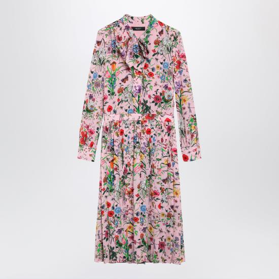 26FW 구찌 롱 원피스 874662ZAU22 Multicolor
