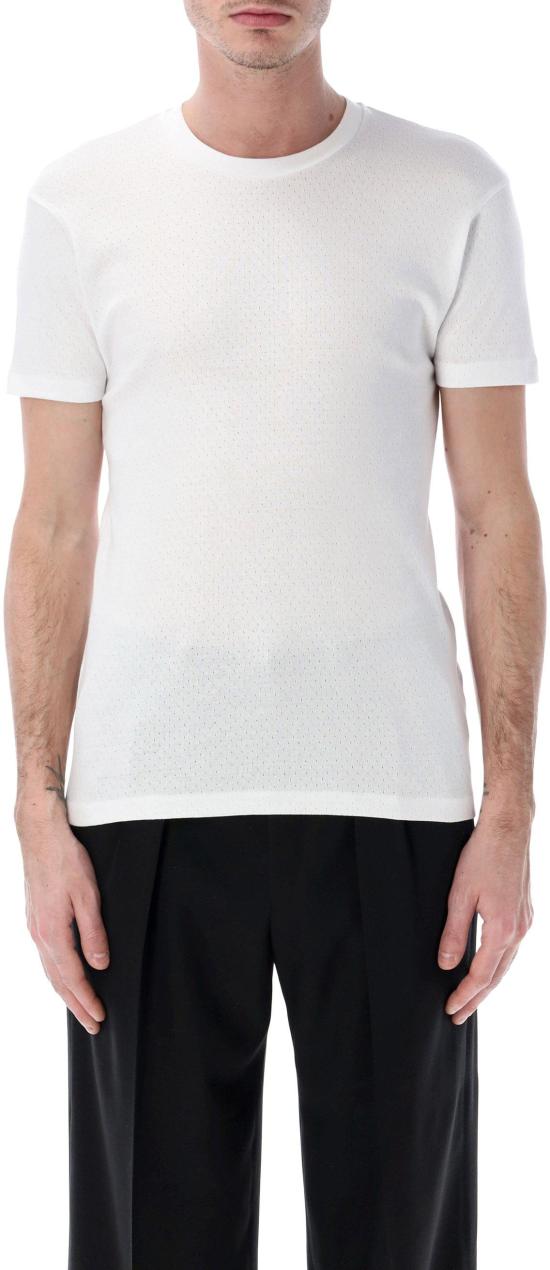 26SS 톰포드 반팔 티셔츠 8059552909929 WHITE