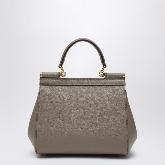 26FW 돌체앤가바나 미디움 시실리 핸드백 BB6003B1001 Brown - DOLCE & GABBANA