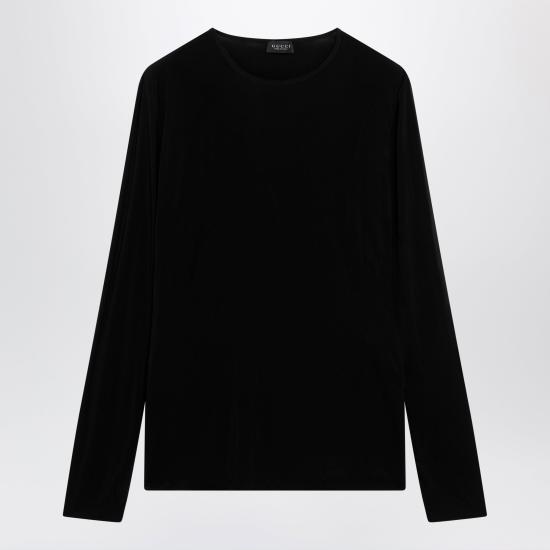 26FW 구찌 긴팔 티셔츠 875147XJHV9 Black