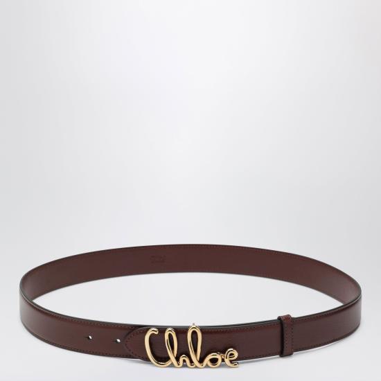 26FW 끌로에 레귤러 벨트 CH26SBB14BLB Brown