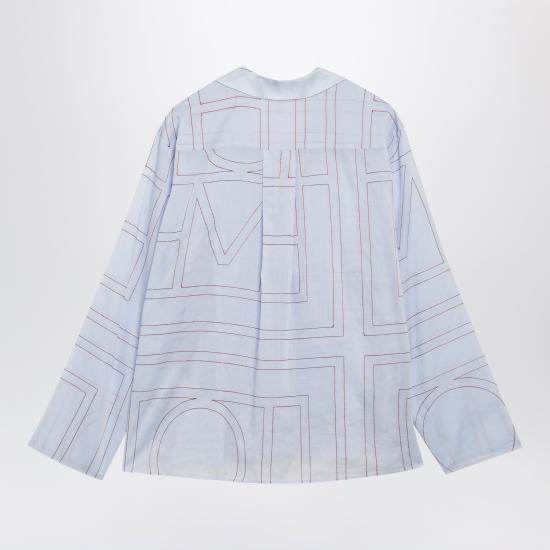 26FW 토템 셔츠 243 WRT976FB0239 Light blue - TOTEME