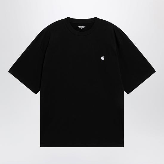 26FW 칼하트 WIP 숏슬리브 매디슨 티셔츠 I033000CO Black