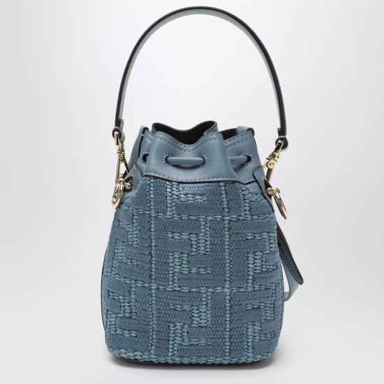 26FW 펜디 몬트레조 미니 버킷백 8BS109AY6G Blue - FENDI