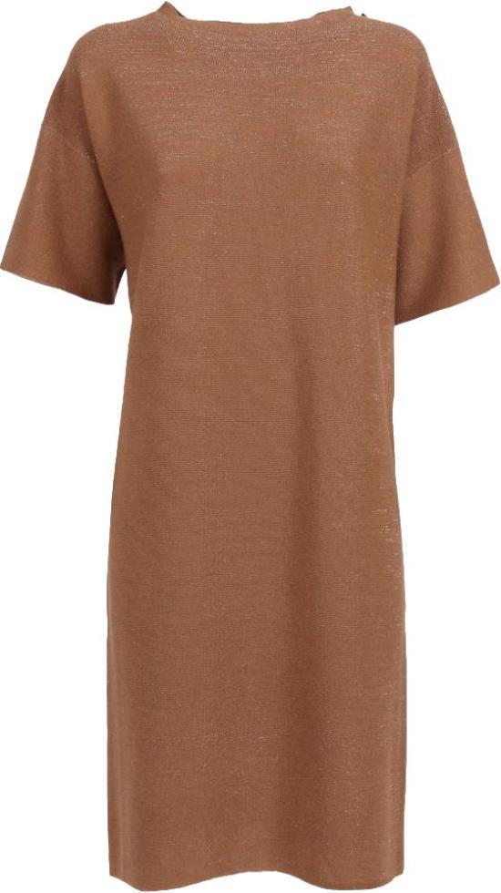 26SS 파비아나 필리피 율, 코튼 & 루렉스 드레스 파비아나 필리피 ABD266F178L7661268 BEIGE