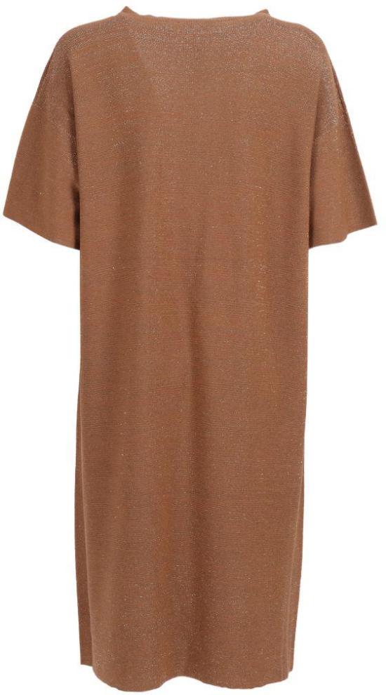 26SS 파비아나 필리피 율, 코튼 & 루렉스 드레스 파비아나 필리피 ABD266F178L7661268 BEIGE - FABIANA FILIPPI