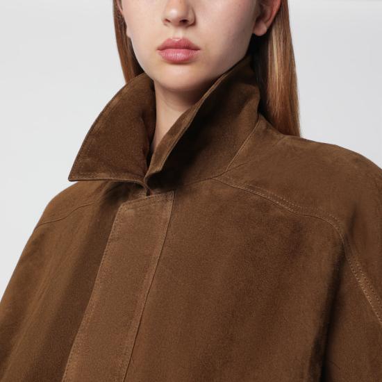 26FW Nour Hammour 무스탕 PF26CO1SUE Brown - NOUR HAMMOUR