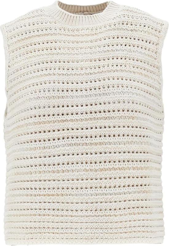 26SS 엠포리오 아르마니 민소매 티셔츠 EW004676AF25815F1054 BEIGE