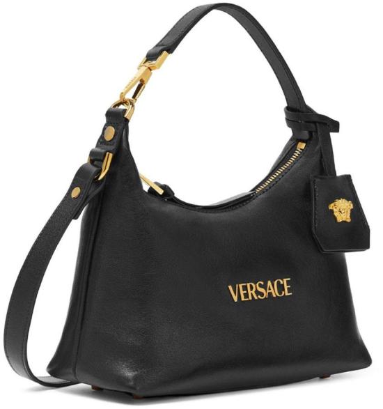 26FW 베르사체 VERSACE TAG 나파 호보백 10183021A131711B00V BLACK - VERSACE