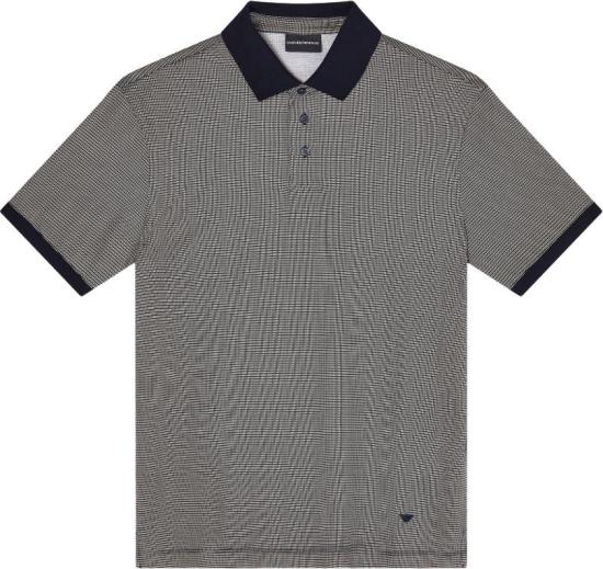 26SS 엠포리오 아르마니 폴로 티셔츠 EM005356AF24857F1158 GREY