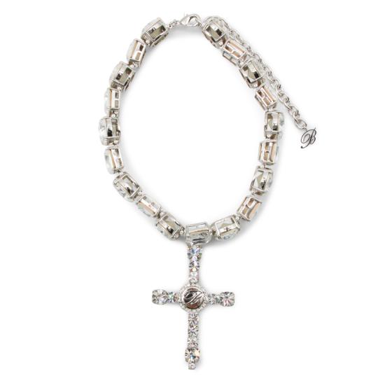 26SS 블루마린 목걸이/팬던트 P644W281A N0993 CRYSTAL