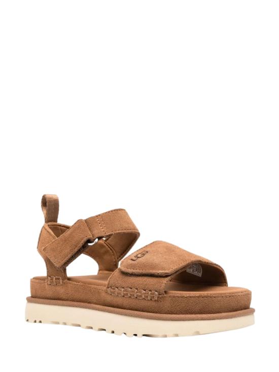 26SS 어그 골든스타 플랫폼 스트랩 샌들 1136783 CHE BROWN - UGG