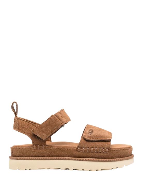 26SS 어그 골든스타 플랫폼 스트랩 샌들 1136783 CHE BROWN
