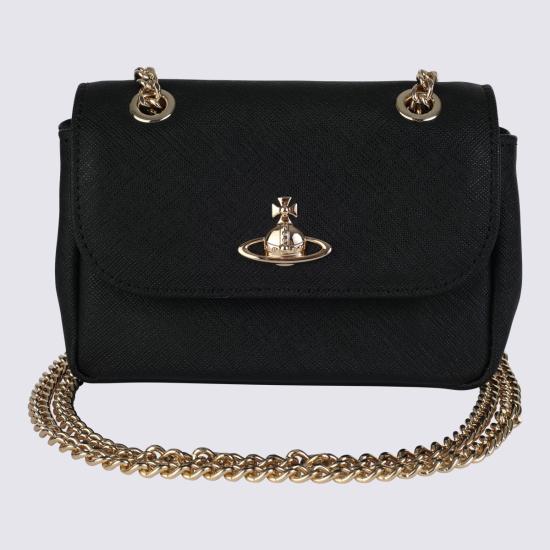 26FW 비비안웨스트우드 스몰 펄스 체인 크로스백 5C01000BW L001NN402 BLACK - VIVIENNE WESTWOOD
