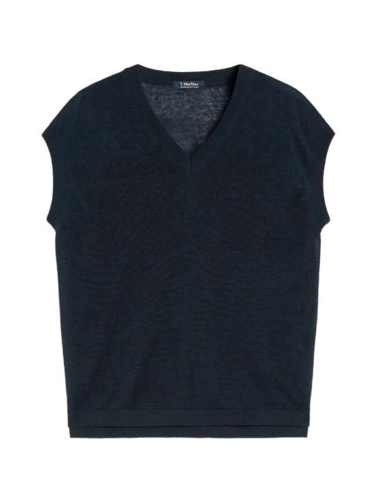 26SS 에스막스마라 민소매 티셔츠 2619351013600 SMMGHIANDA003 NAVY