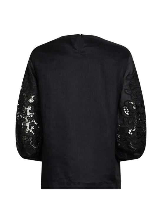 26SS 막스마라 스튜디오 블라우스 2616161012600 MSTORDINE003 BLACK - MAX MARA STUDIO