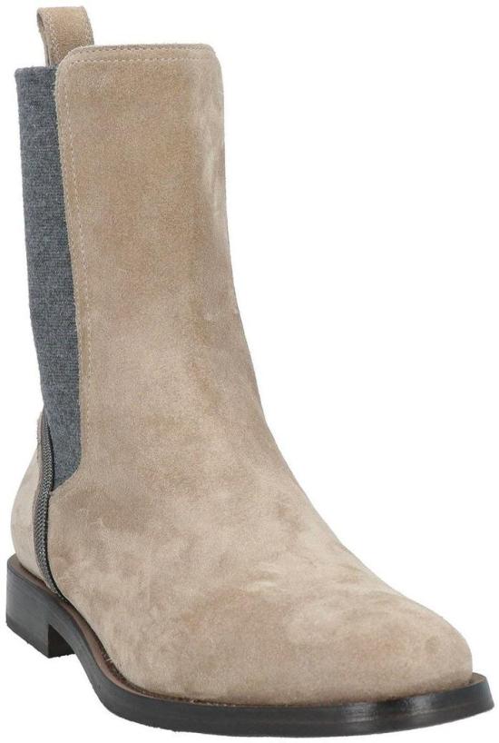  브루넬로 쿠치넬리 부츠 MZSFC2560TZCMRC5859 BEIGE - BRUNELLO CUCINELLI