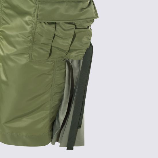 26FW 사카이 미디 스커트 SCW305 501 KHAKI - SACAI