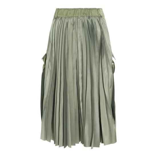 26FW 사카이 미디 스커트 SCW305 501 KHAKI - SACAI