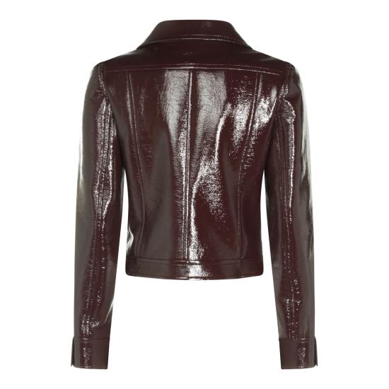 26FW 쿠레쥬 가죽 자켓 223CBL005 VY00144090 BURNT RED - COURREGES