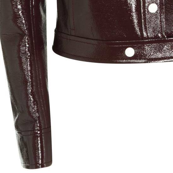 26FW 쿠레쥬 가죽 자켓 223CBL005 VY00144090 BURNT RED - COURREGES
