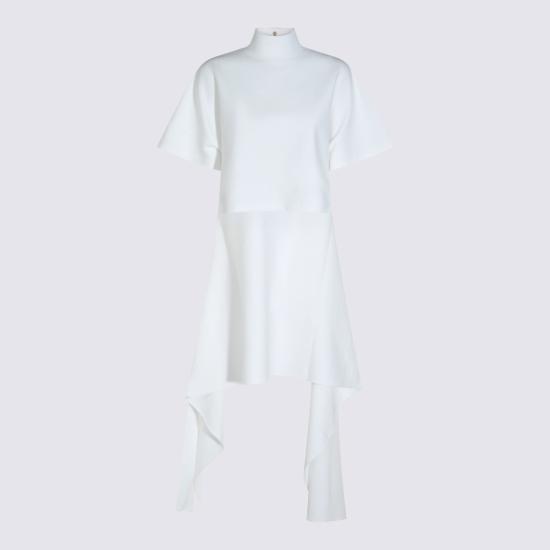 26FW 알라이아 미디 원피스 AA9I0031J095D 000 BLANC - ALAIA