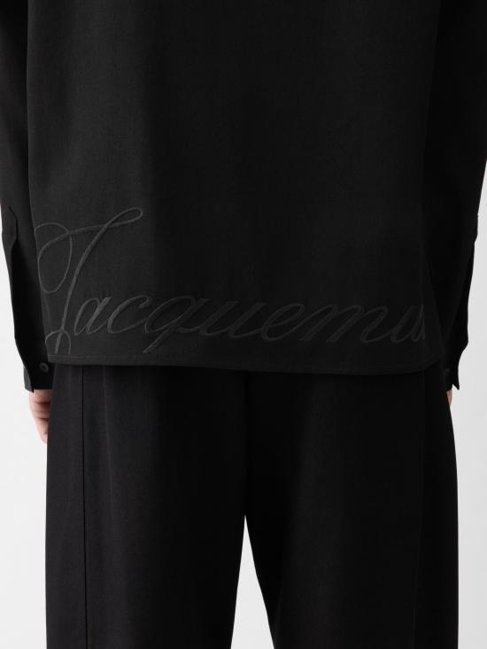 26SS 자크뮈스 긴팔 셔츠 26ESHM00576AW 00739990 BLACK - JACQUEMUS