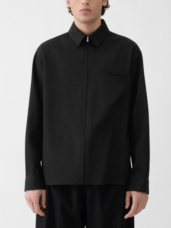 26SS 자크뮈스 긴팔 셔츠 26ESHM00576AW 00739990 BLACK - JACQUEMUS
