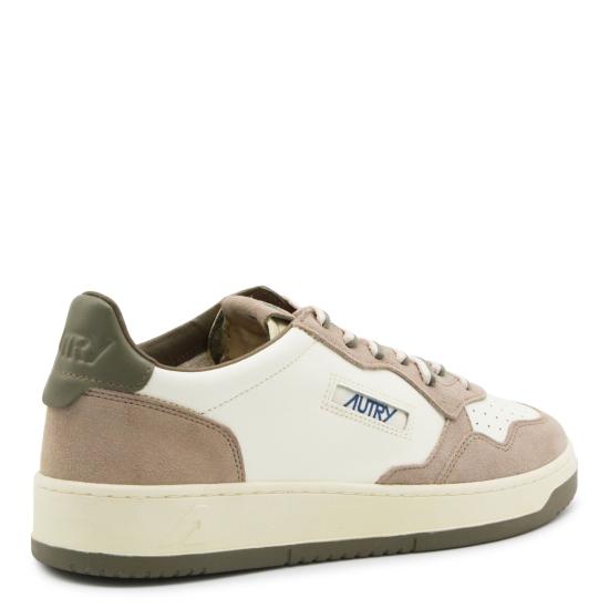 26FW 오트리 메달리스트 로우 스니커즈 AULM BW07 WHITE LICORICE - AUTRY