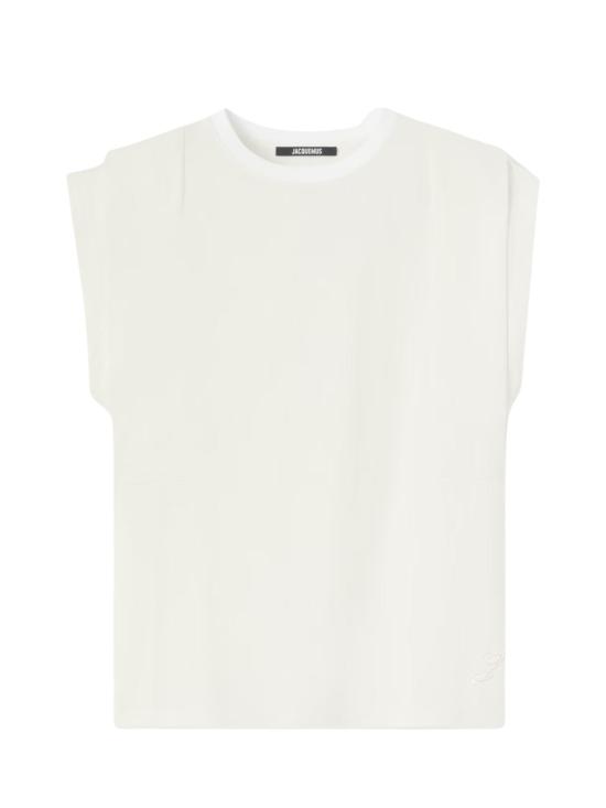 26SS 자크뮈스 민소매 티셔츠 26ETSW00591AJ 00254100 WHITE