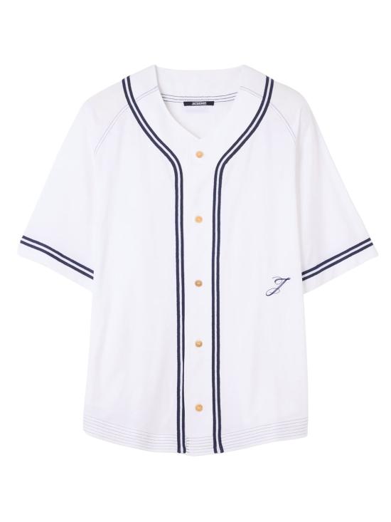 26SS 자크뮈스 반팔 셔츠 26ESHM00619AJ 00289100 WHITE
