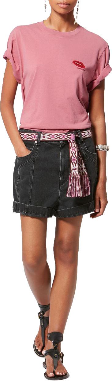 26SS 이자벨마랑 반팔 티셔츠 TS0001FAD1N06E40WE PINK - ISABEL MARANT