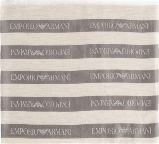 26SS 엠포리오 아르마니 머플러/스카프 EW004578AF25414F8199 BEIGE
