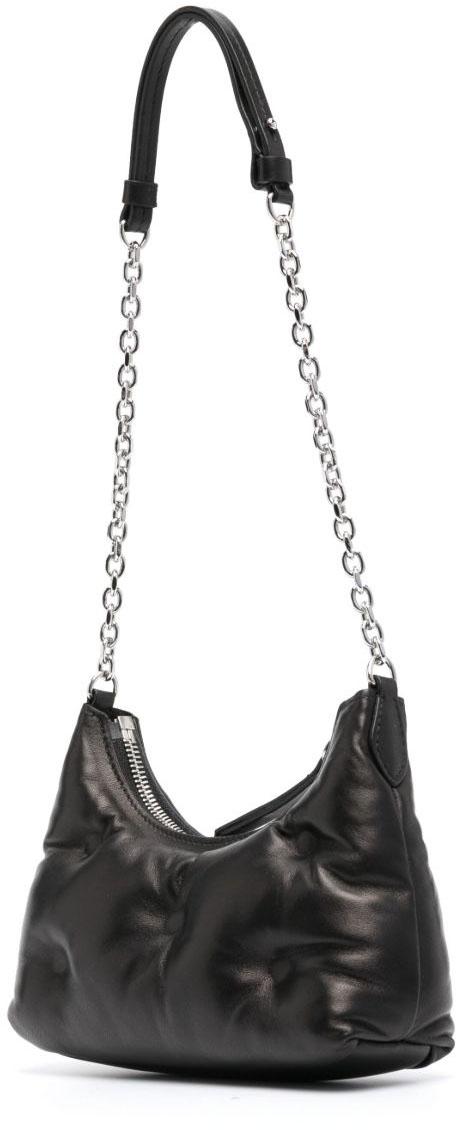 26FW 마르지엘라 글램 슬램 호보백 마이크로 SB1WG0021P4300T8013 BLACK - MAISON MARGIELA