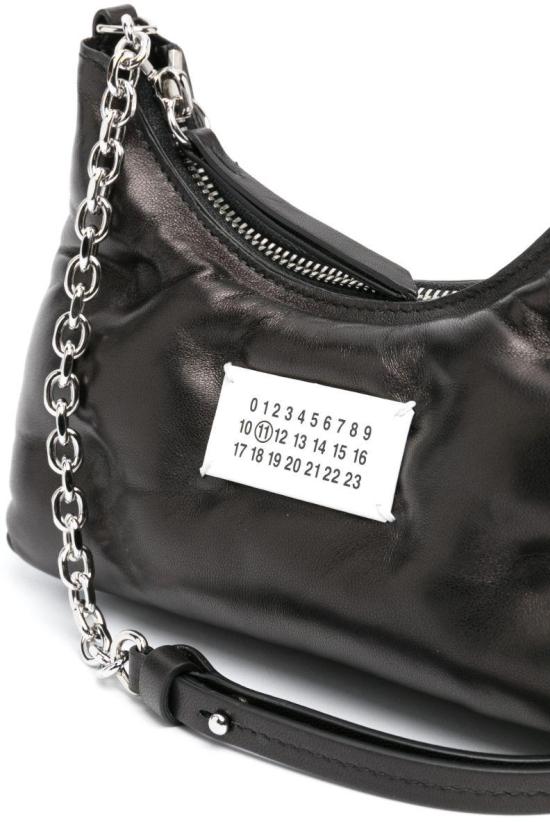 26FW 마르지엘라 글램 슬램 호보백 마이크로 SB1WG0021P4300T8013 BLACK - MAISON MARGIELA