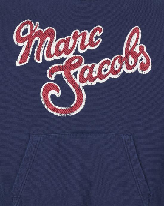 26FW 마크제이콥스 후드 티셔츠 2P6RTP097C37 411 BLU - MARC JACOBS