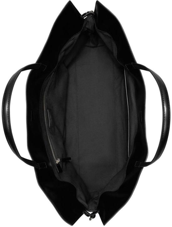 26FW 토리버치 엘라 나투라 엠보스드 토트 백 178767001 BLACK - TORY BURCH
