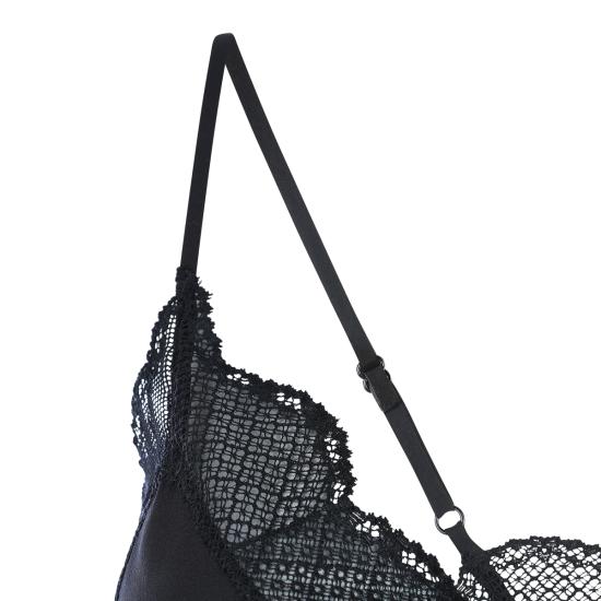 26FW 자딕앤볼테르 CHRISTY 크리스티 레이스 트리밍 실크 캐미솔 WWCR01313 011 BLACK - ZADIG & VOLTAIRE