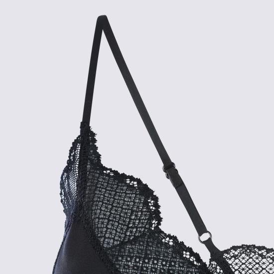 26FW 자딕앤볼테르 CHRISTY 크리스티 레이스 트리밍 실크 캐미솔 WWCR01313 011 BLACK - ZADIG & VOLTAIRE