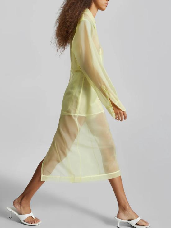 26SS 더프랭키샵 셔츠 PERI CHFS21942981 YELLOW - THE FRANKIE SHOP