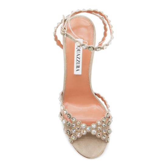 26FW 아쿠아주라 힐/펌프스 TQLMIDS0 SUESTN STONE - AQUAZZURA