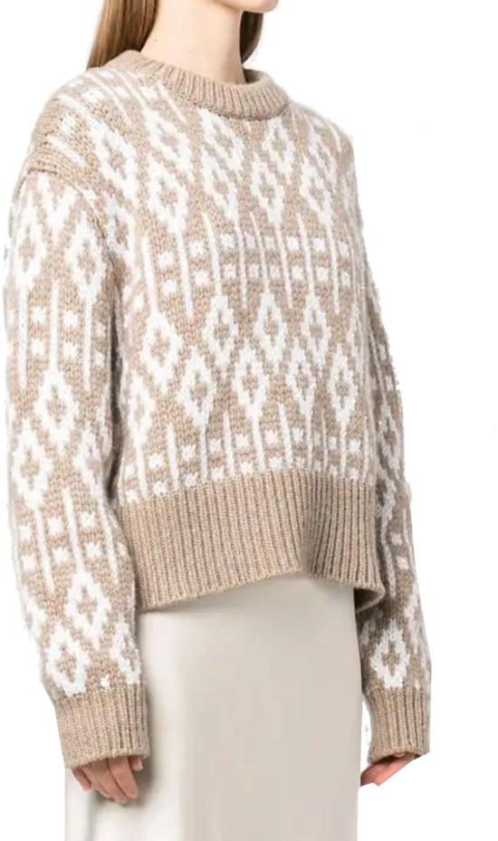 25FW 브루넬로 쿠치넬리 스웨터 M52369100T231CG043 BROWN - BRUNELLO CUCINELLI