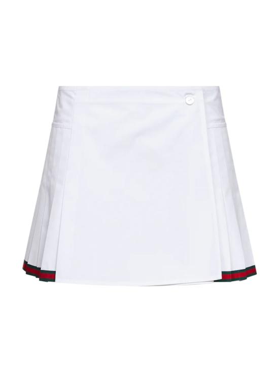 26SS 구찌 숏 스커트 846659 ZAJP19000 White