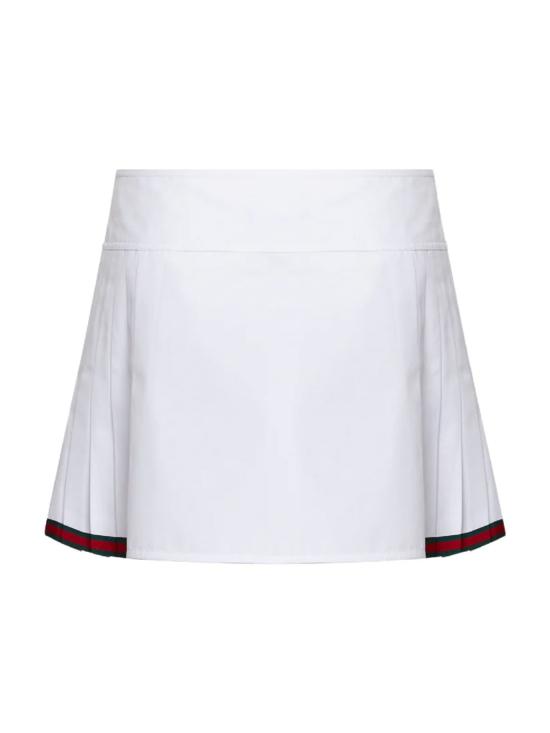 26SS 구찌 숏 스커트 846659 ZAJP19000 White - GUCCI