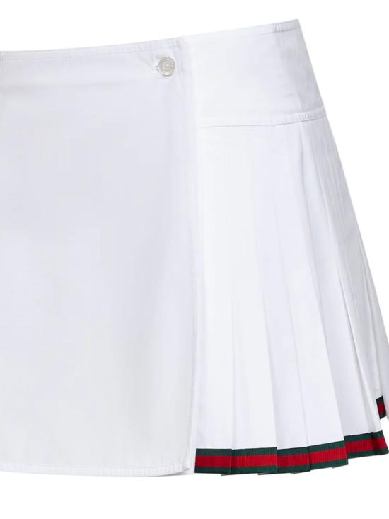 26SS 구찌 숏 스커트 846659 ZAJP19000 White - GUCCI